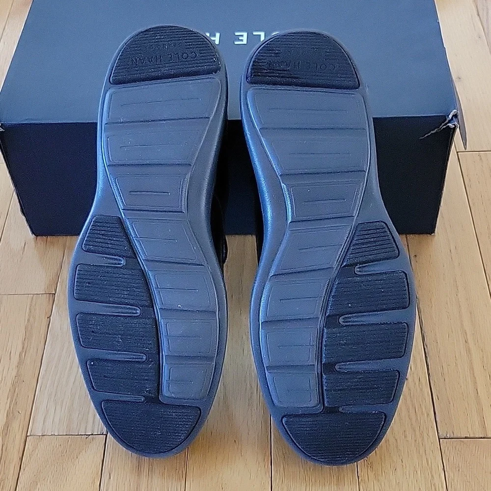 Cole Haan Men's Grand Tour Plain Oxford Black Dress Shoe Size 8 - Picture 7 of 9